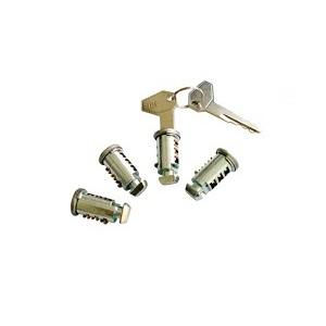 Set de 4 încuietori pentru montare bare transversale GREEN VALLEY 156 002, cu 2 chei